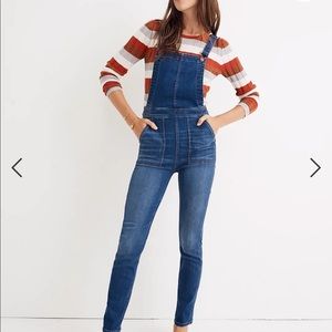 Madewell Skinny Overalls - Santiago wash
